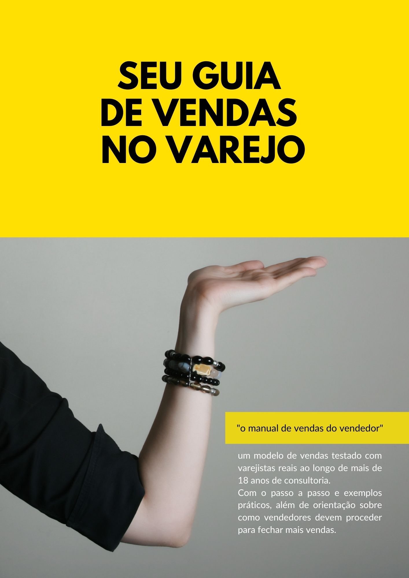 Capa do Guia de Vendas para Atendimento em Lojas